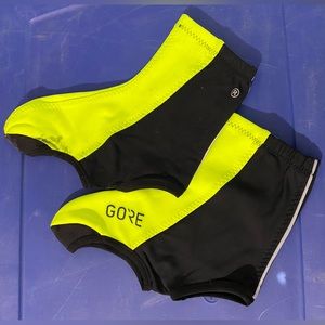 C3 Partial Gore Windstopper Overshoes Neon Yellow/Black 9.0-10.5